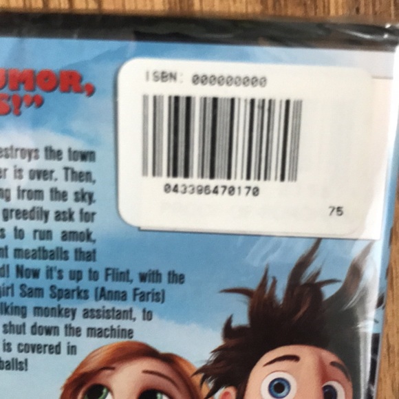 Cloudy with A Chance of Meatballs DVD - Picture 4 of 4